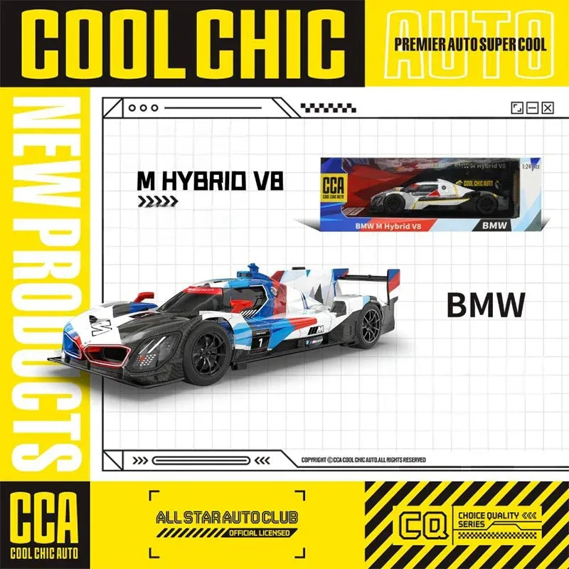 1:24  BMW M Hybrid V8 Diecast Metal Car Model With Sound And Light - ToylandEU