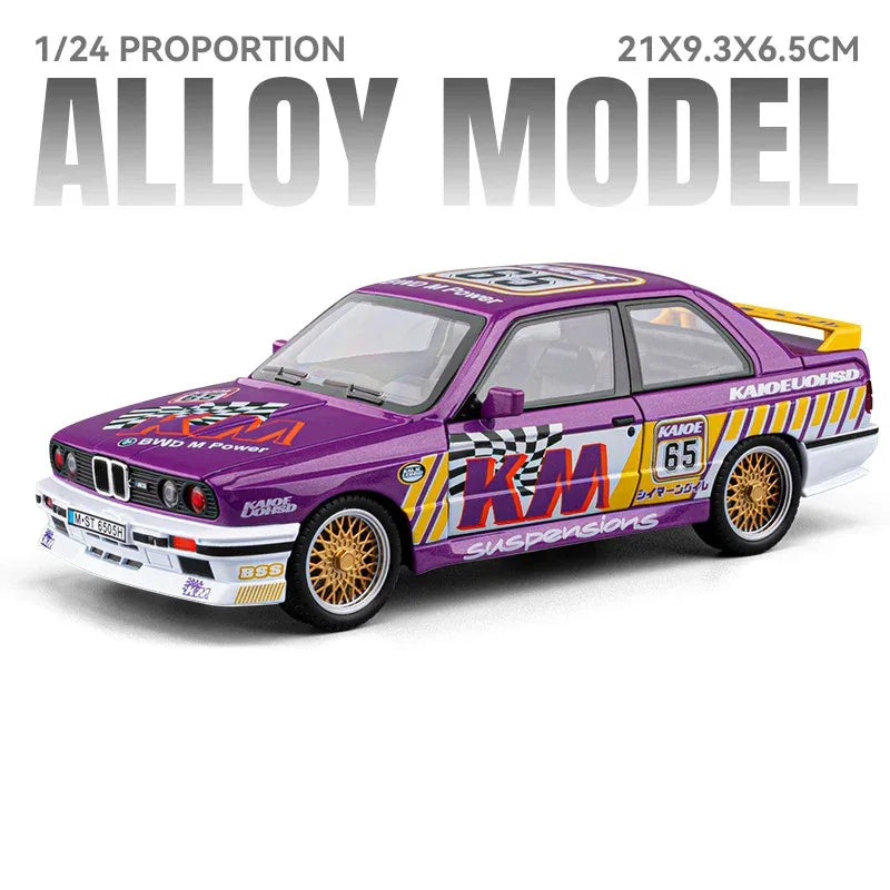 1:24 BMW M3 Diecast Metal Model Car Painted Version - ToylandEU
