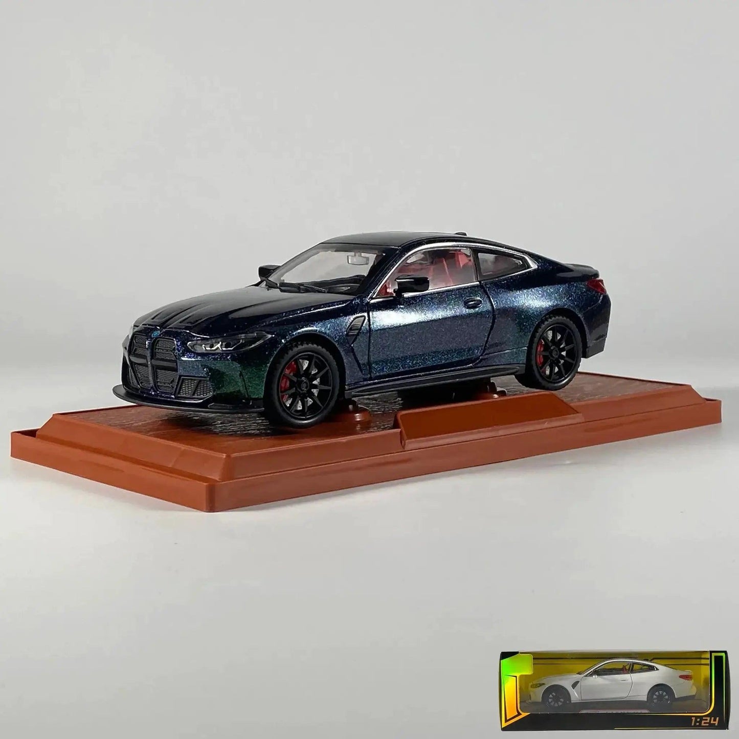  1:24 BMW M4 Alloy Diecast Model Car With Sound Light -  ToylandEU™