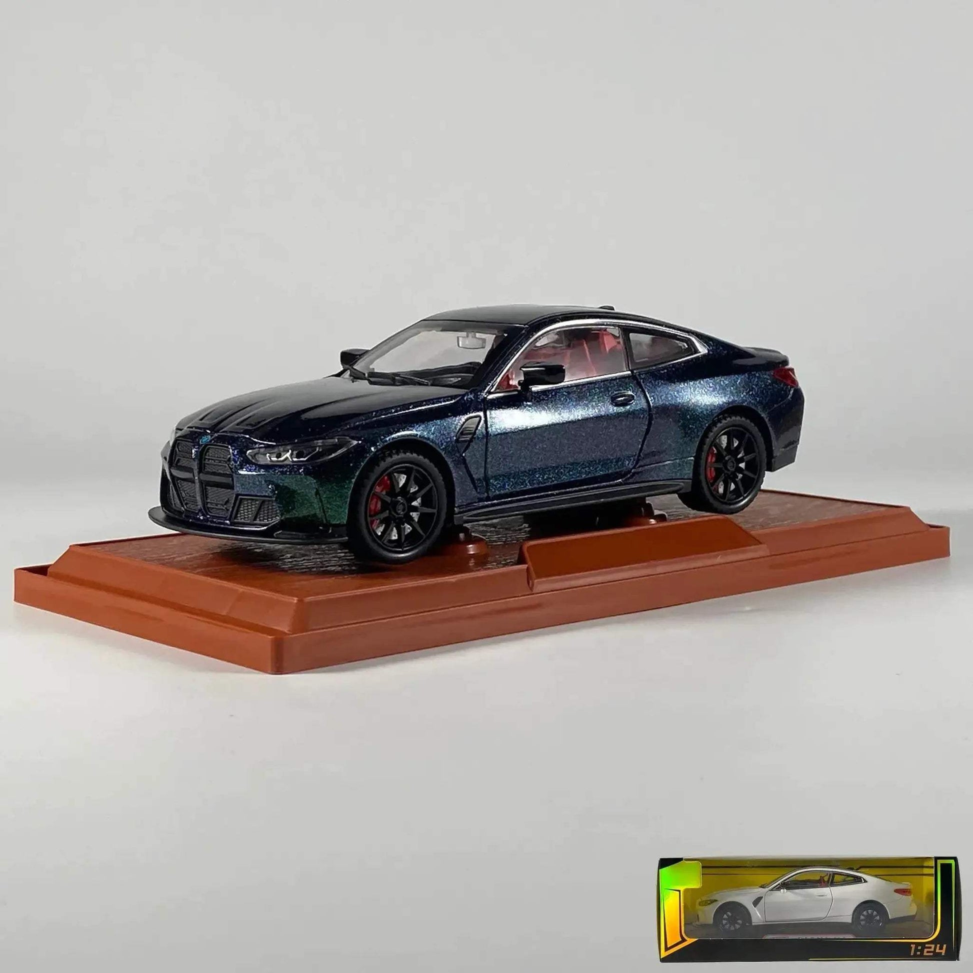  1:24 BMW M4 Alloy Diecast Model Car With Sound Light -  ToylandEU™