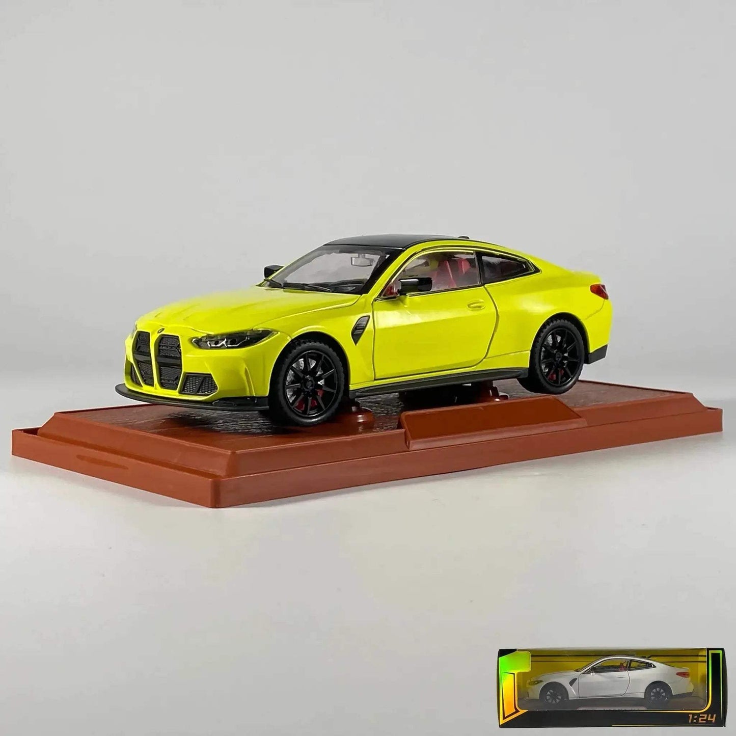  1:24 BMW M4 Alloy Diecast Model Car With Sound Light -  ToylandEU™