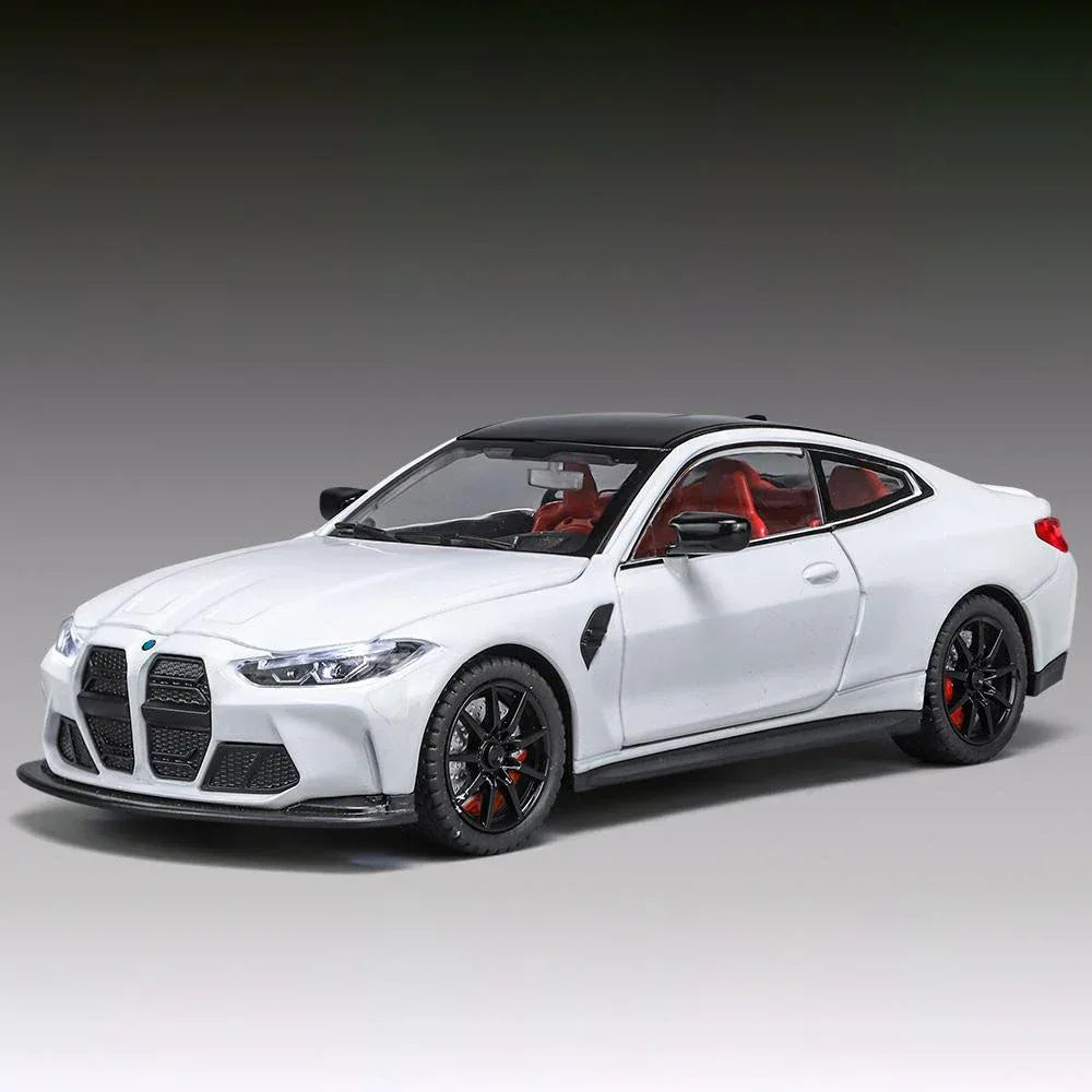 1:24 BMW M4 Diecast Metal Model Car With Sound And Light - ToylandEU