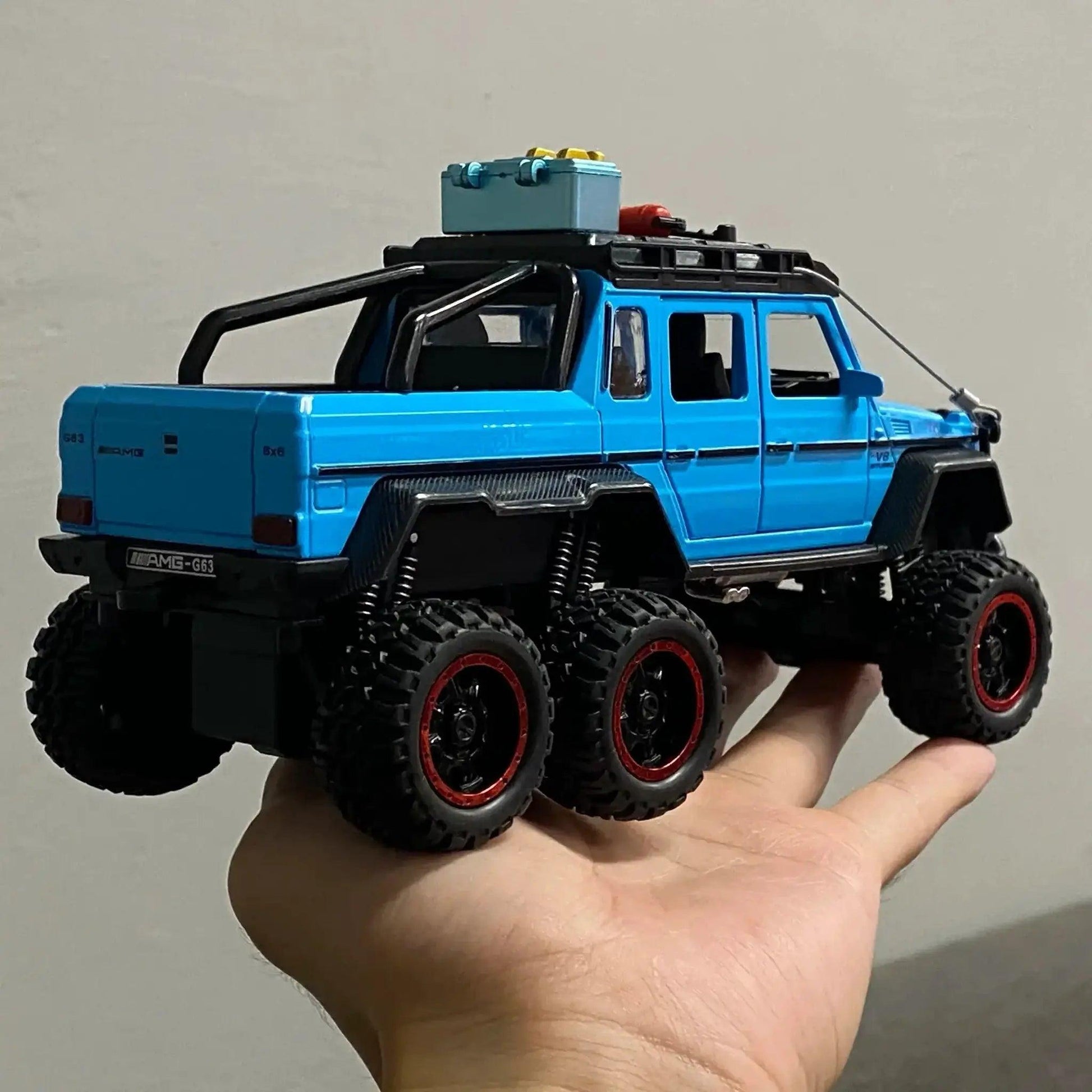  1 24 Benz G63 6x6 Diecast Metal Pull Back Offroad Toy -  ToylandEU™