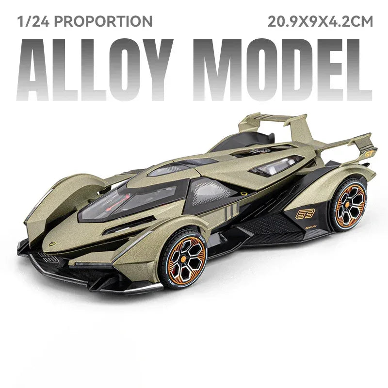 1:24 Diecast Alloy Car Model V12 Vision GT Gran Turismo Super Concept - ToylandEU