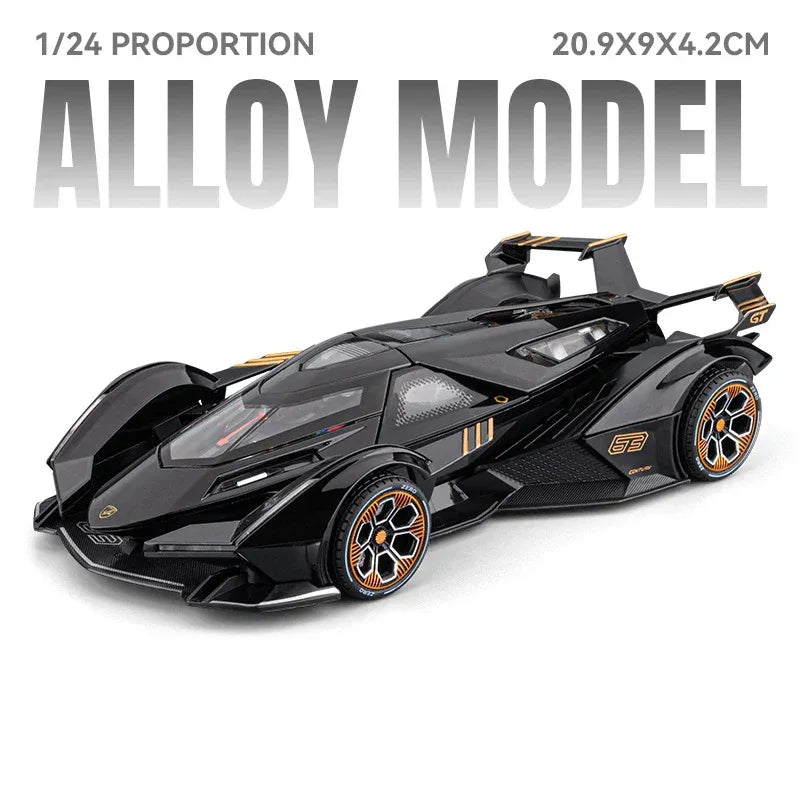 1:24 Diecast Alloy Car Model V12 Vision GT Gran Turismo Super Concept - ToylandEU