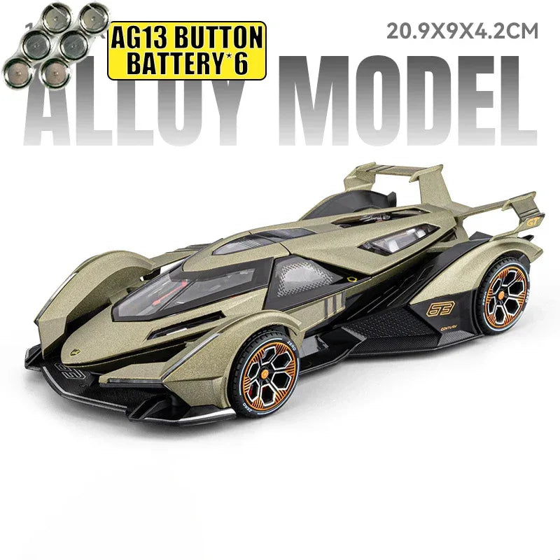 1:24 Diecast Alloy Car Model V12 Vision GT Gran Turismo Super Concept - ToylandEU
