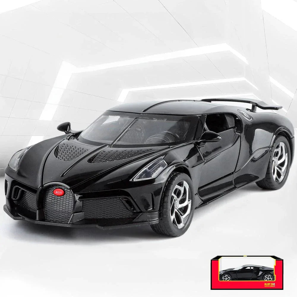 1-24 Diecast Alloy La Voiture Noire Model Car - ToylandEU