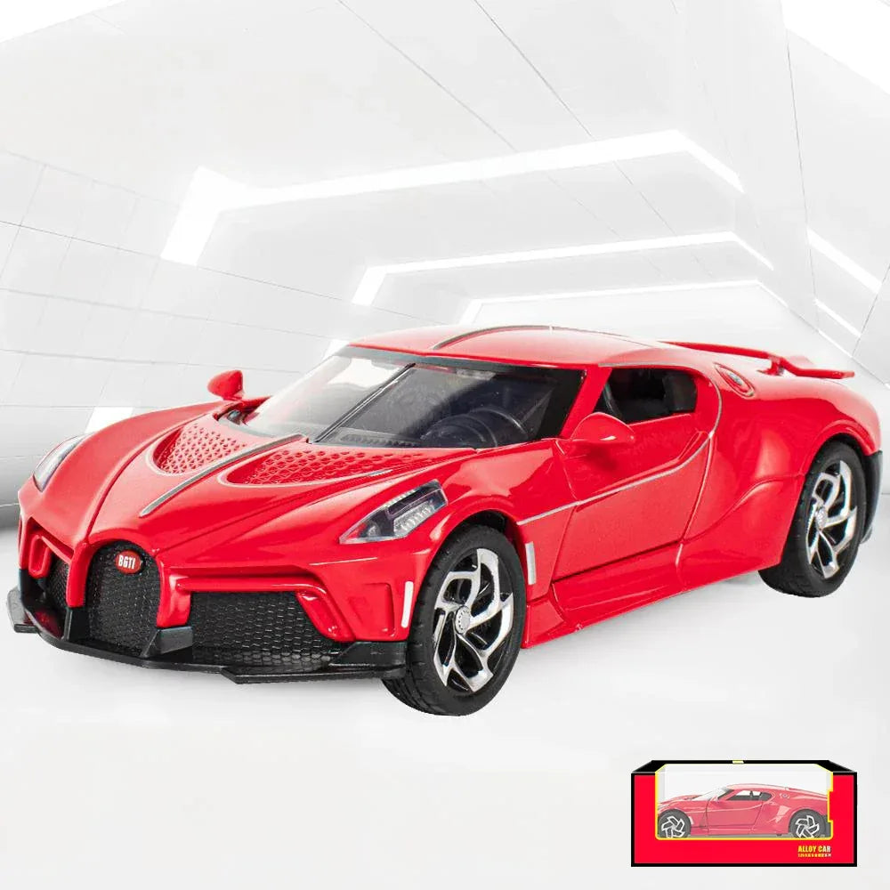 1-24 Diecast Alloy La Voiture Noire Model Car - ToylandEU