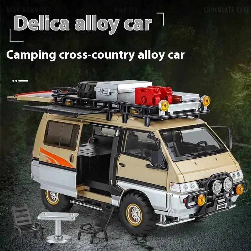  1 24 Diecast Alloy Mitsubishi Delica Four Wheel Drive -  ToylandEU™