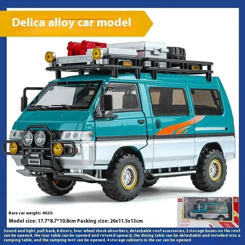  1 24 Diecast Alloy Mitsubishi Delica Four Wheel Drive -  ToylandEU™