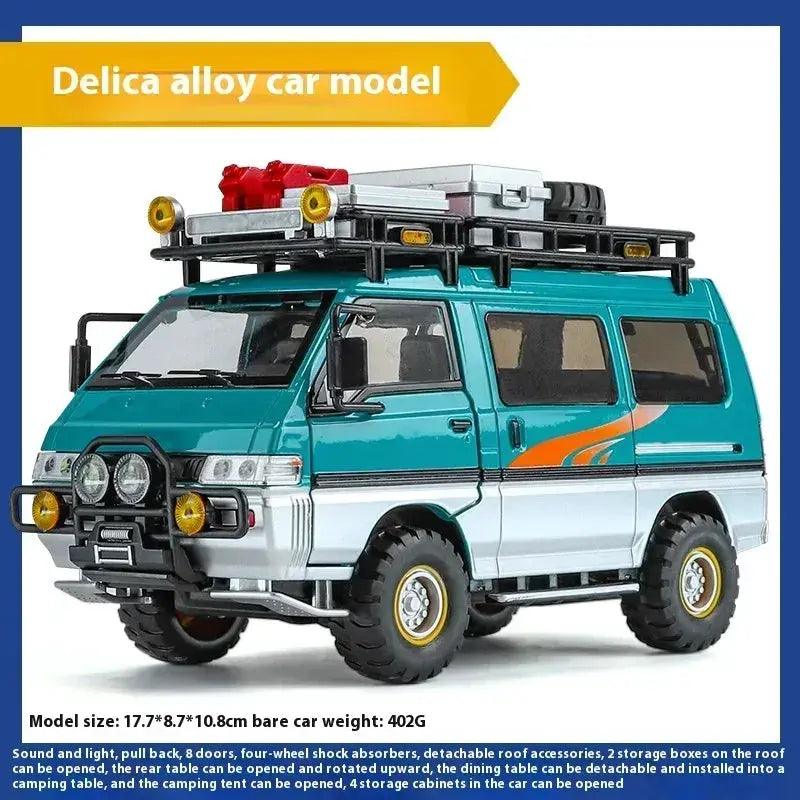  1 24 Diecast Alloy Mitsubishi Delica Four Wheel Drive -  ToylandEU™