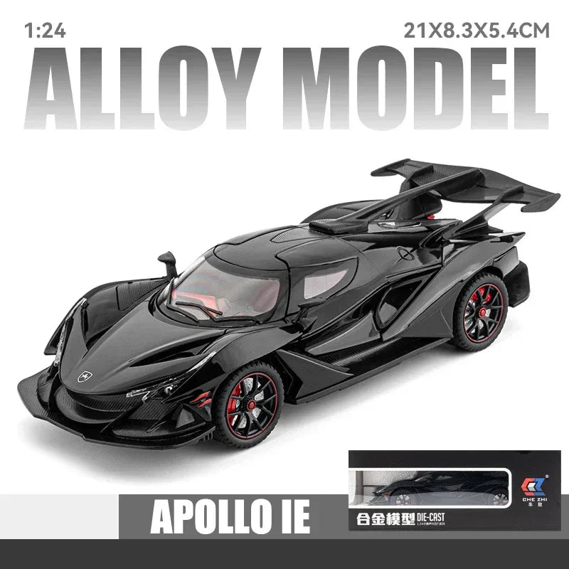 1:24 Diecast Apollo EVO Gumperts Car Red Metal And Plastic - ToylandEU