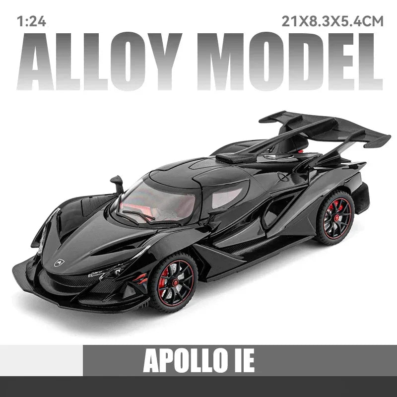 1:24 Diecast Apollo EVO Gumperts Car Red Metal And Plastic - ToylandEU