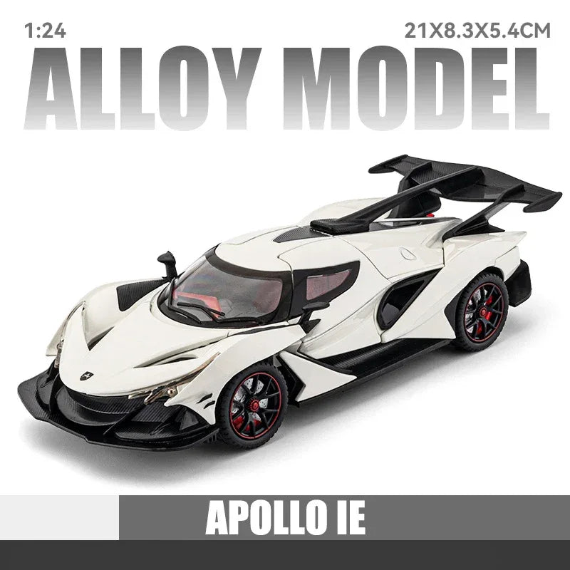 1:24 Diecast Apollo EVO Gumperts Car Red Metal And Plastic - ToylandEU