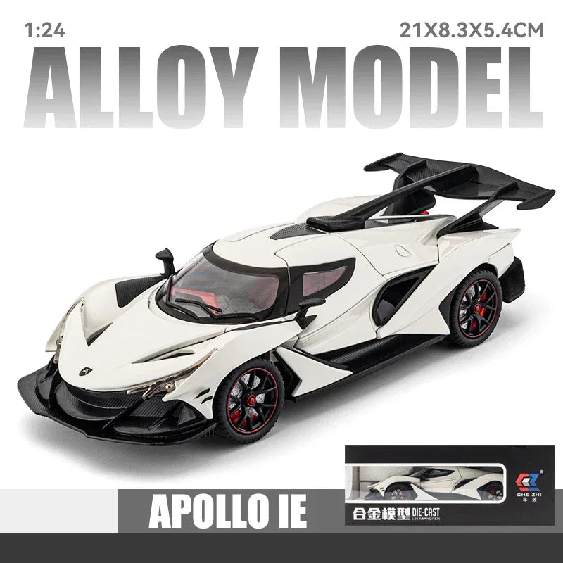 1:24 Diecast Apollo EVO Gumperts Car Red Metal And Plastic - ToylandEU
