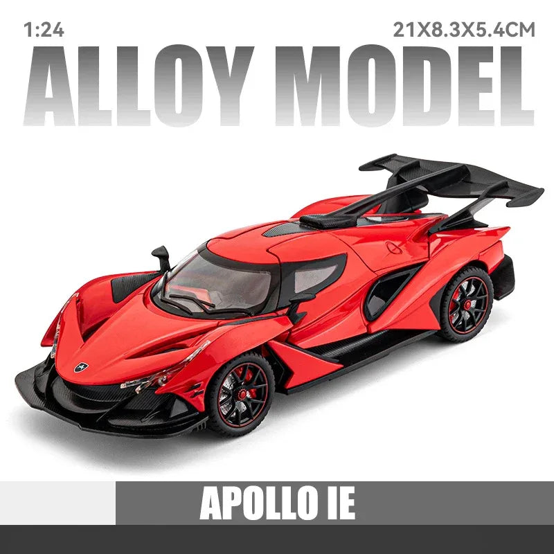 1:24 Diecast Apollo EVO Gumperts Car Red Metal And Plastic - ToylandEU