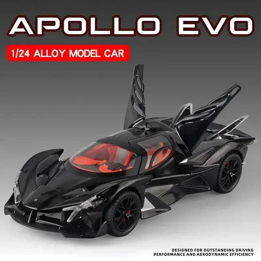  1 24 Diecast Bolide Model Car Pull Back Sound Light -  ToylandEU™