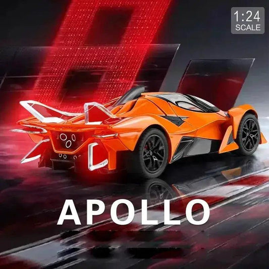  1 24 Diecast Bolide Model Car Pull Back Sound Light -  ToylandEU™