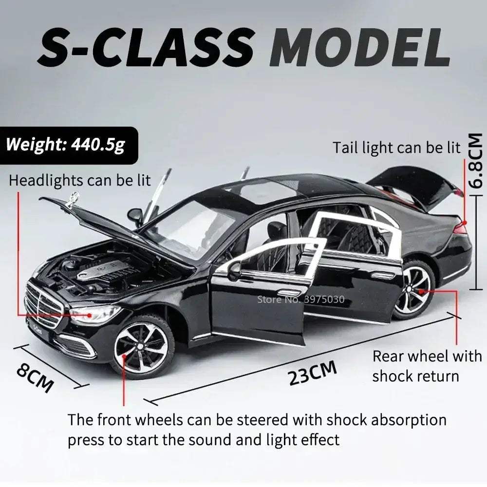  1:24 Diecast Car Model Exquisite Metal Craftsmanship -  ToylandEU™