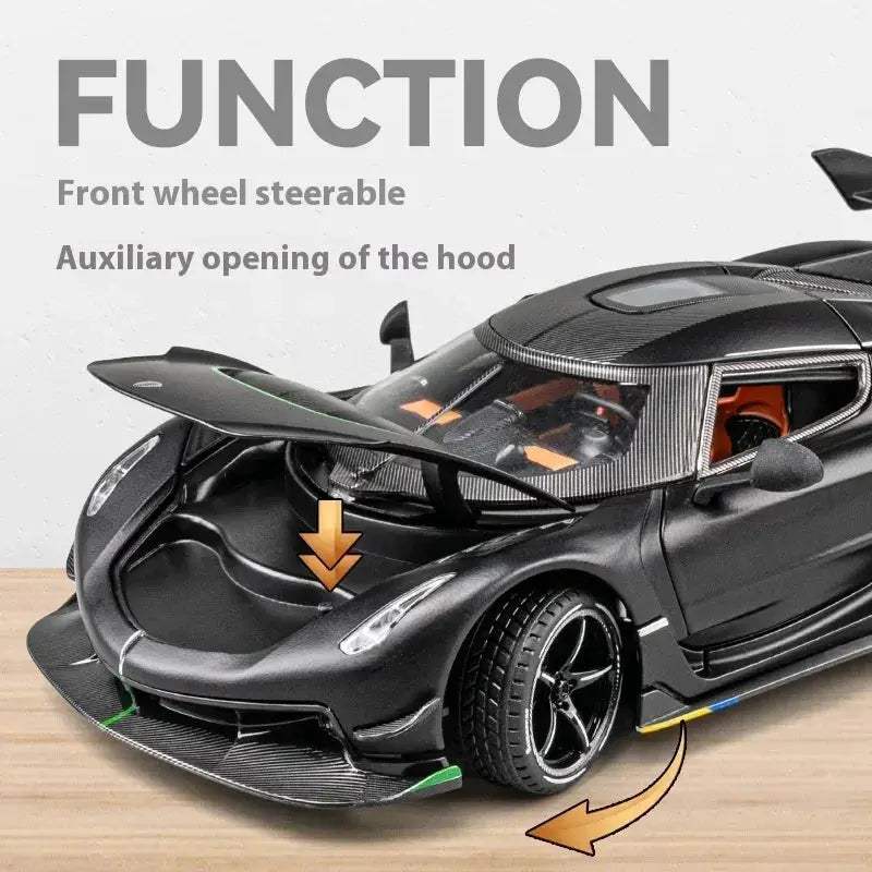 1 24 Diecast Car Model Jesko Gift For Collectors Edition - ToylandEU