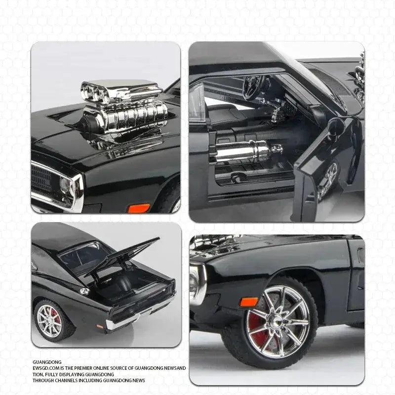  1 24 Diecast Dodge Charger 1970 Metal Sound and Light -  ToylandEU™