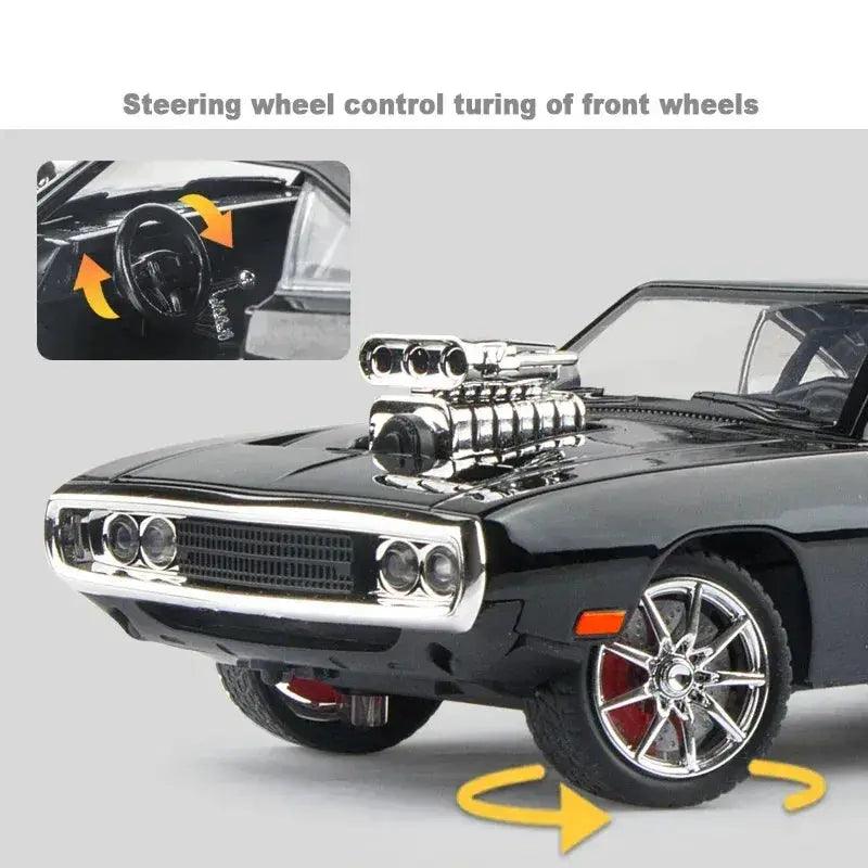  1 24 Diecast Dodge Charger 1970 Metal Sound and Light -  ToylandEU™
