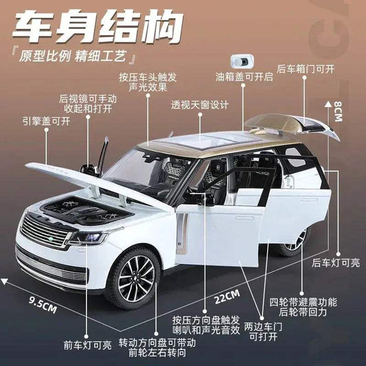  1:24 Diecast Land Rover Range Rover SV 2022 Sound -  ToylandEU™
