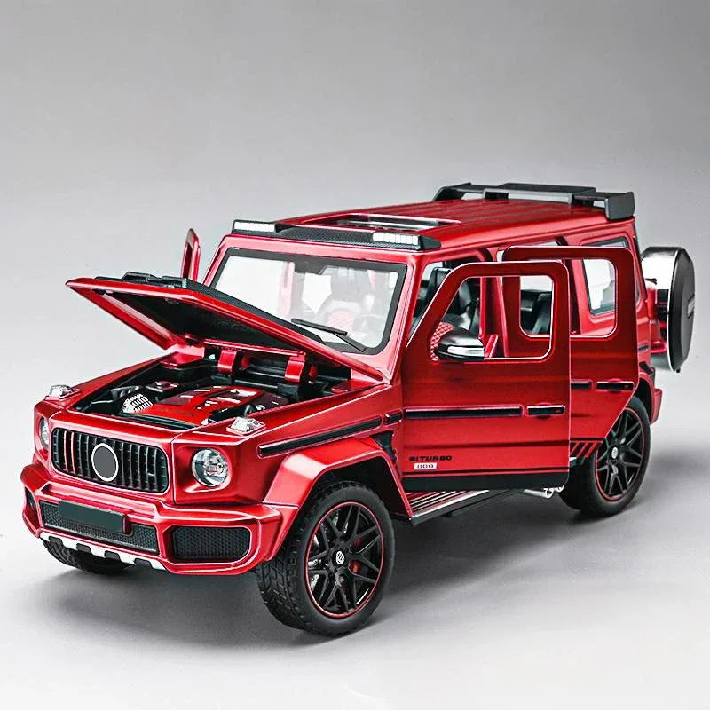 1:24 Diecast Mercedes Benz G800 Off Road SUV Metal Model Car - ToylandEU