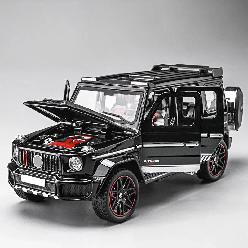 1:24 Diecast Mercedes Benz G800 Off Road SUV Metal Model Car - ToylandEU