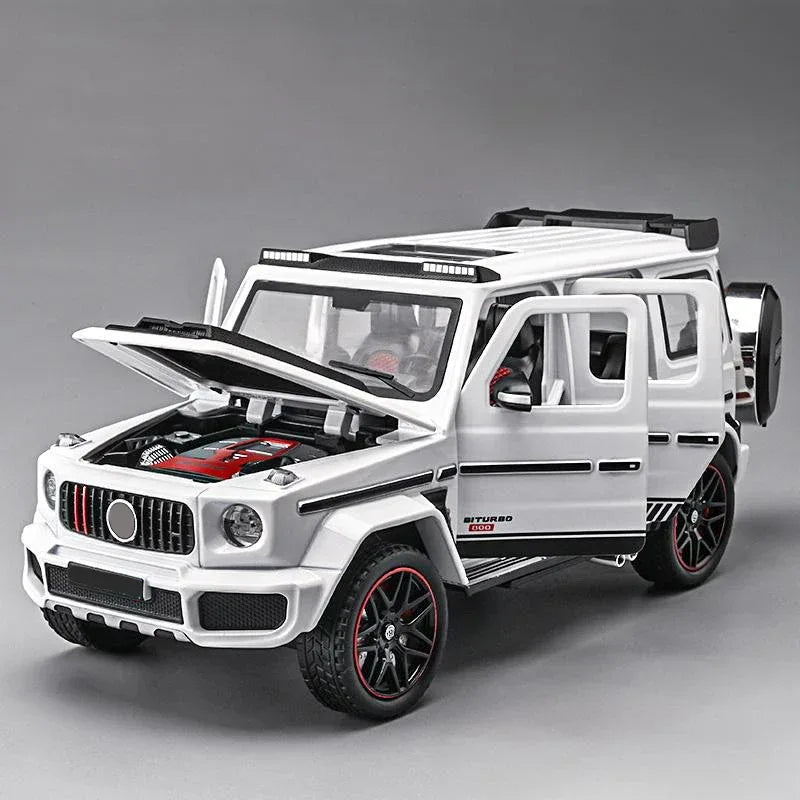 1:24 Diecast Mercedes Benz G800 Off Road SUV Metal Model Car - ToylandEU