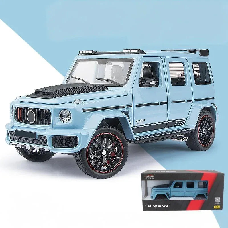 1:24 Diecast Mercedes Benz G800 Off Road SUV Metal Model Car - ToylandEU