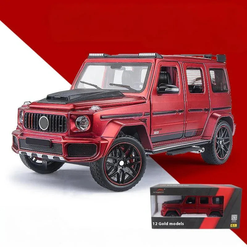 1:24 Diecast Mercedes Benz G800 Off Road SUV Metal Model Car - ToylandEU