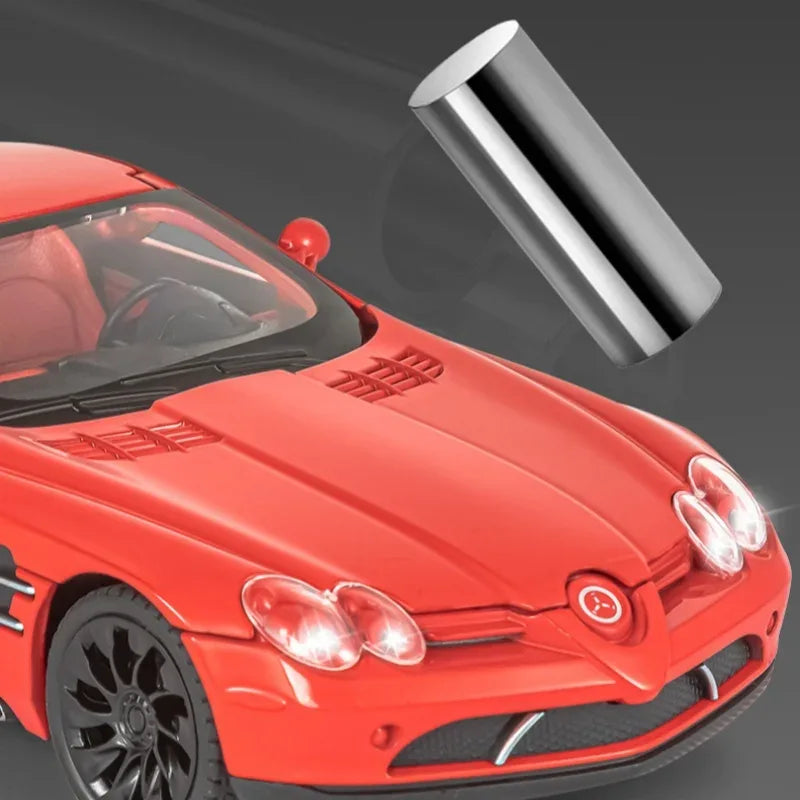 1:24 Diecast Metal Benz SLR McLaren 722 With Sound And Light Pull Back - ToylandEU