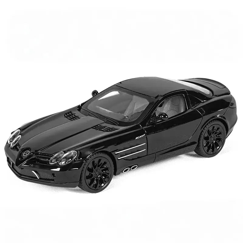 1:24 Diecast Metal Benz SLR McLaren 722 With Sound And Light Pull Back - ToylandEU