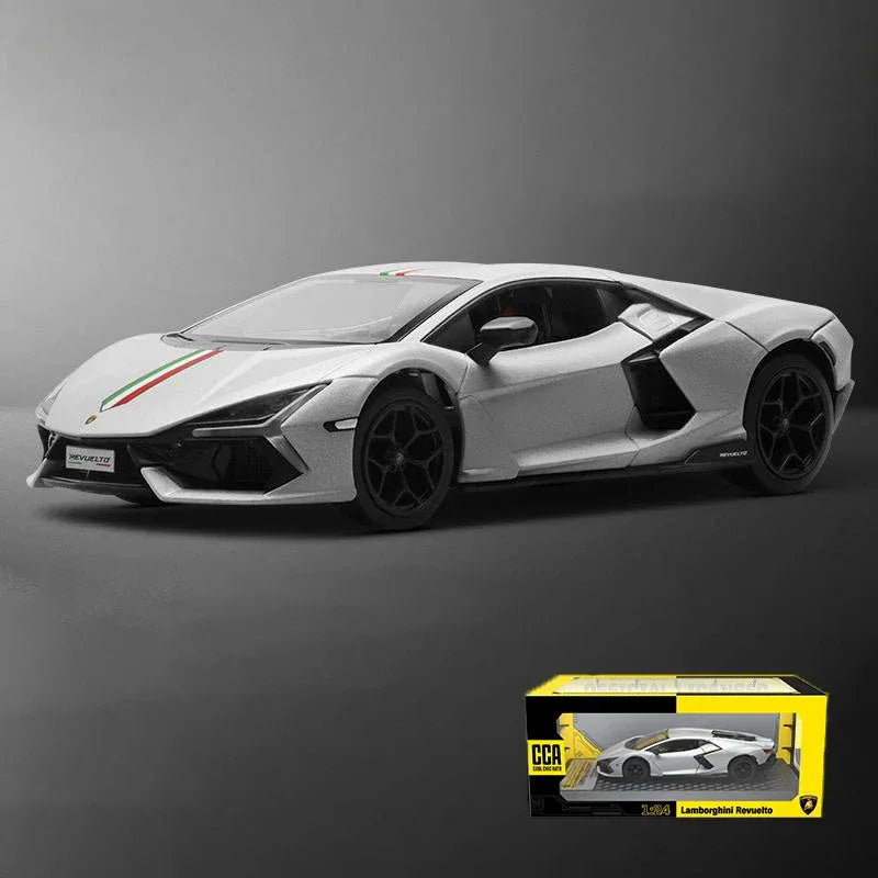 1:24 Diecast Metal Lamborghini Revuelto Model Car - ToylandEU