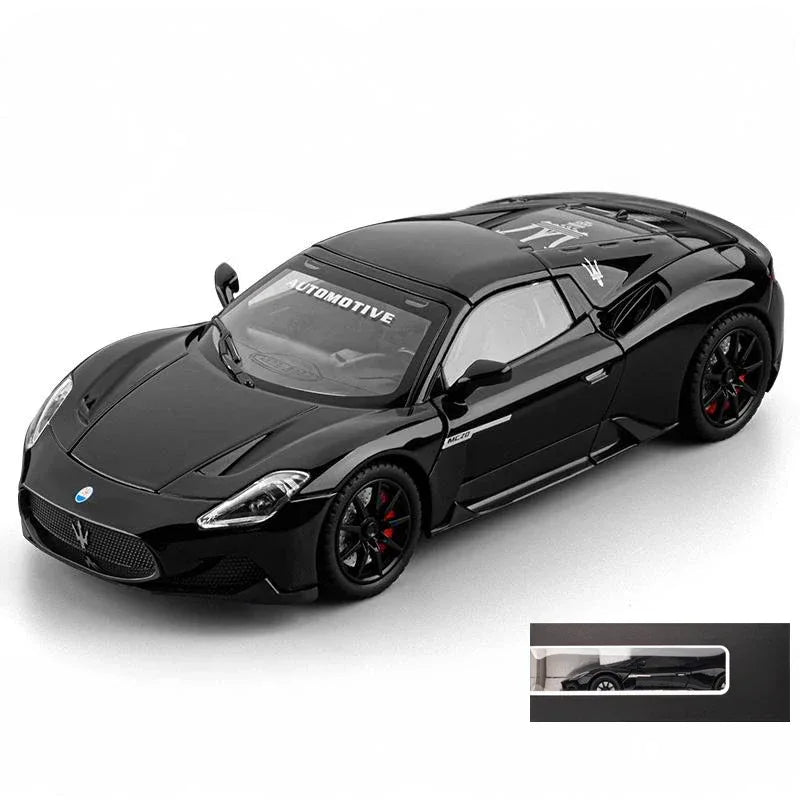 1:24 Diecast Metal Maserati MC20 Convertible Car With Sound And Light Pull Back - ToylandEU