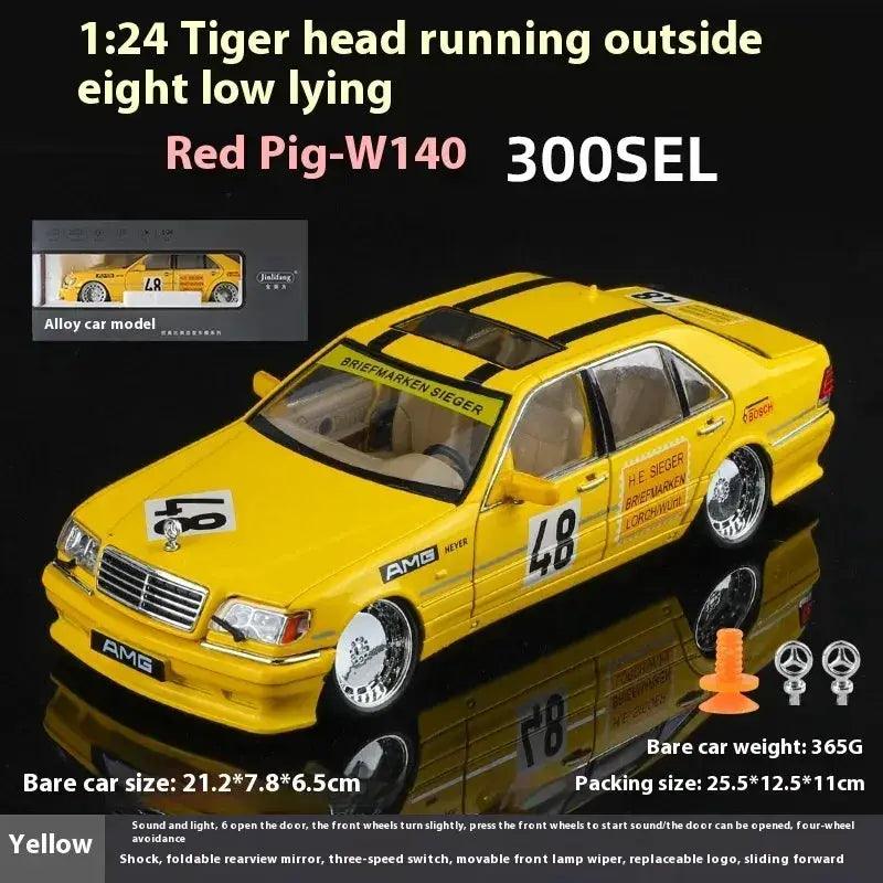  1:24 Diecast Metal Mercedes S W140 320SEL Sound Light -  ToylandEU™