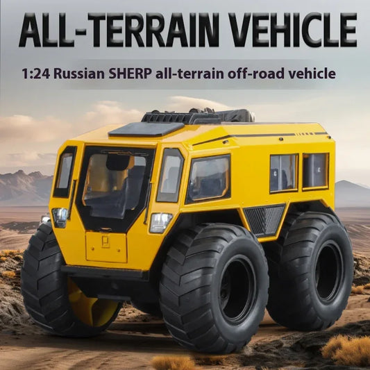 1:24 Diecast Metal Sherp All Terrain Off Road Vehicle with Sound Light - ToylandEU