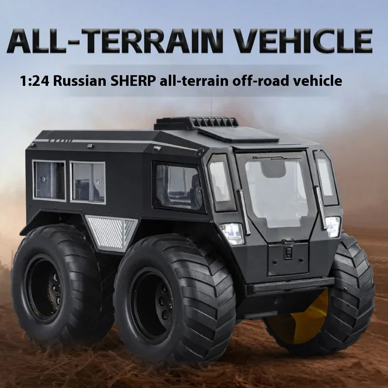 1:24 Diecast Metal Sherp All Terrain Off Road Vehicle with Sound Light - ToylandEU