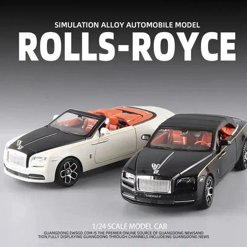  1 24 Diecast Rolls Royce Dawn Car Sound Light -  ToylandEU™