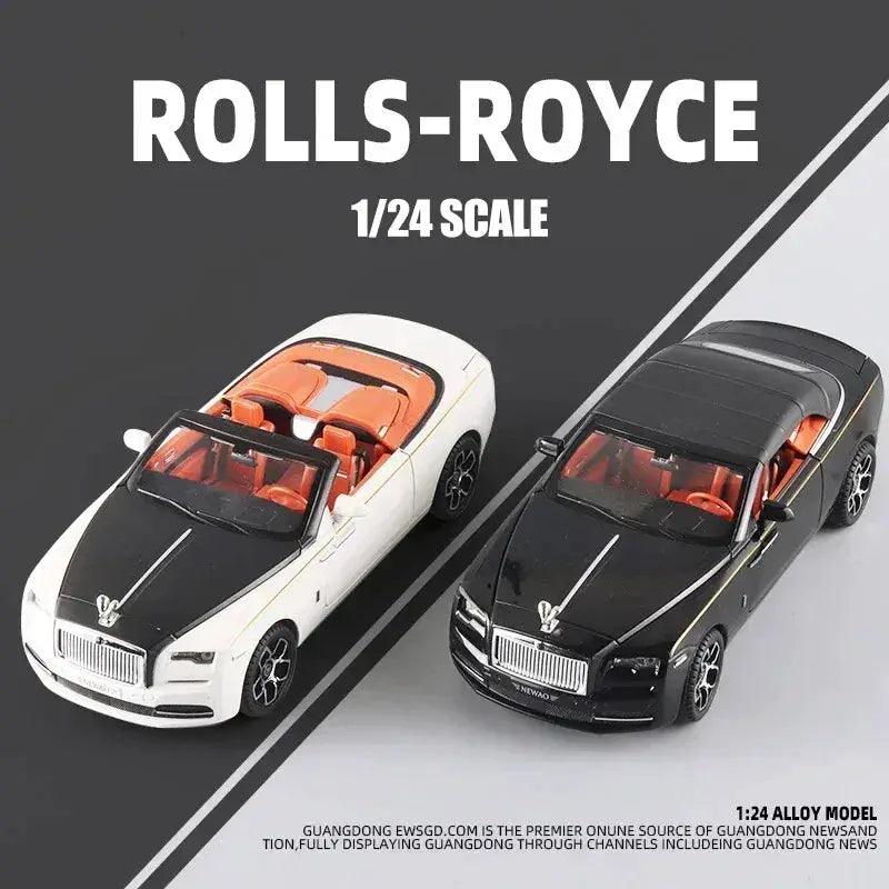  1 24 Diecast Rolls Royce Dawn Car Sound Light -  ToylandEU™