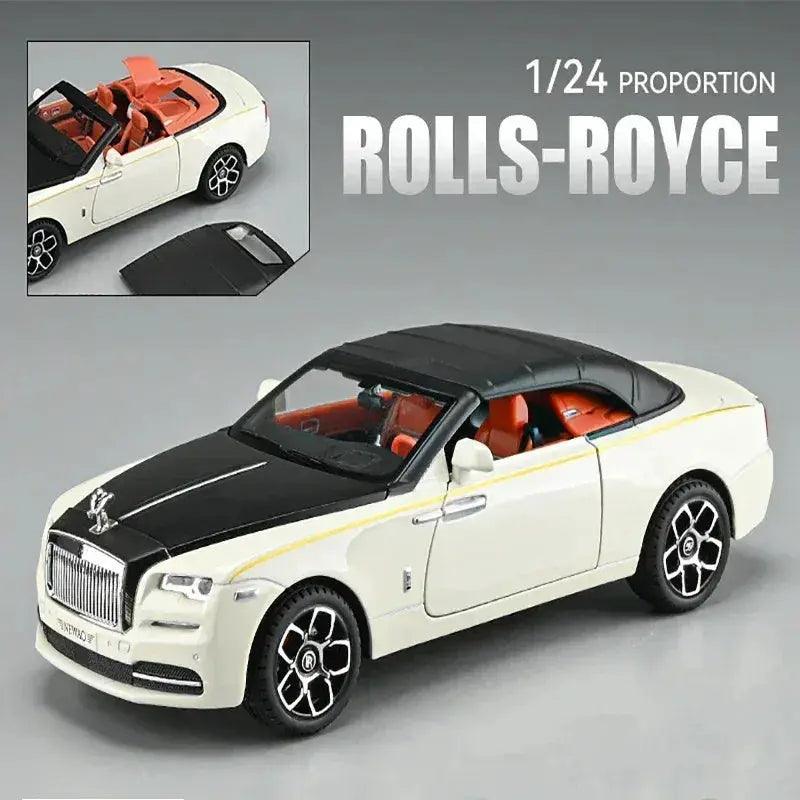  1 24 Diecast Rolls Royce Dawn Car Sound Light -  ToylandEU™