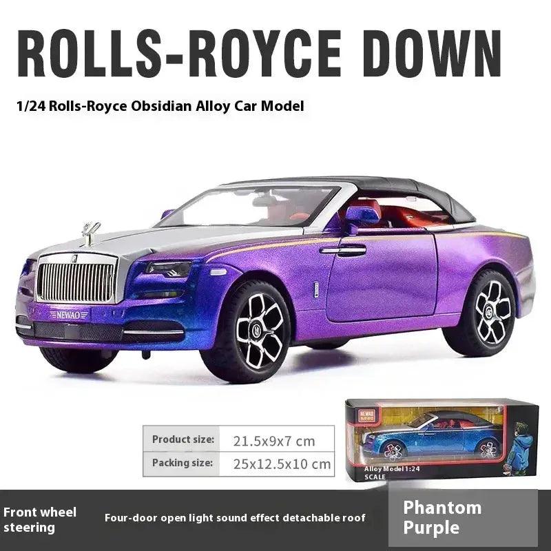  1 24 Diecast Rolls Royce Dawn Car Sound Light -  ToylandEU™