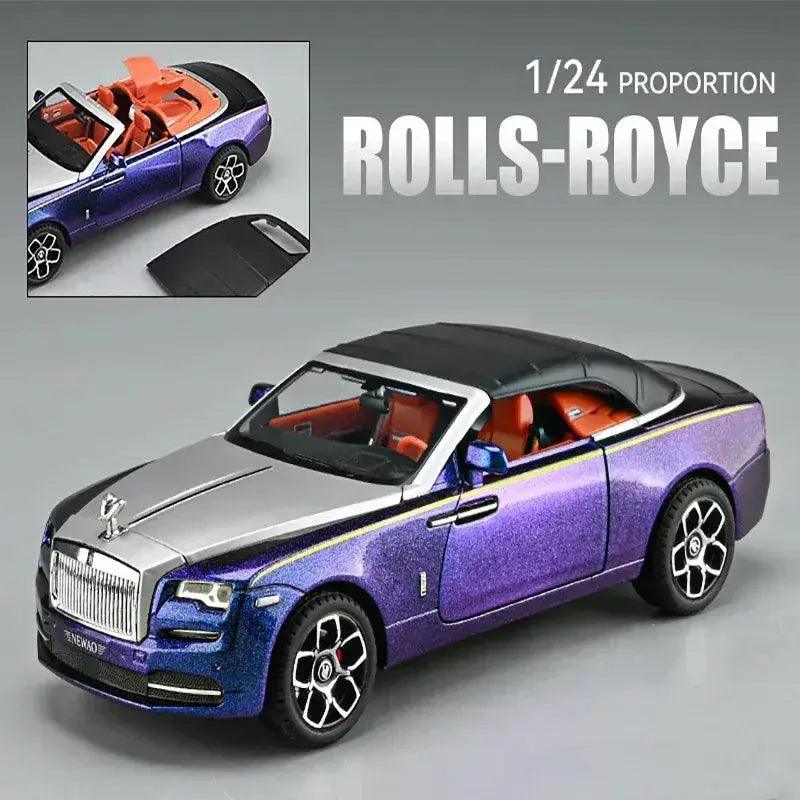  1 24 Diecast Rolls Royce Dawn Car Sound Light -  ToylandEU™