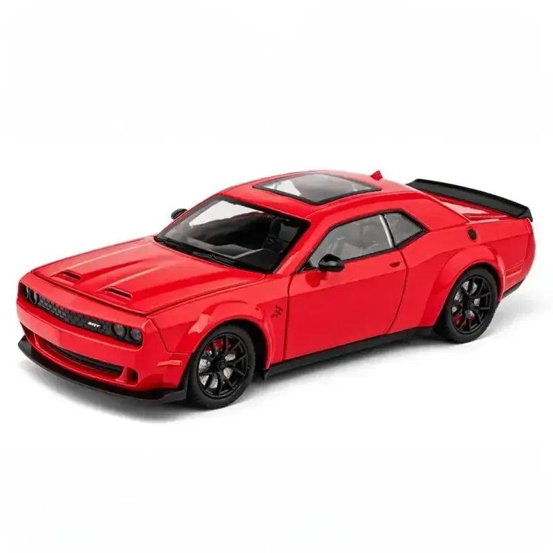  1 24 Dodge Challenger Hellcat Redeye Diecast Sound -  ToylandEU™