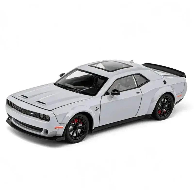  1 24 Dodge Challenger Hellcat Redeye Diecast Sound -  ToylandEU™