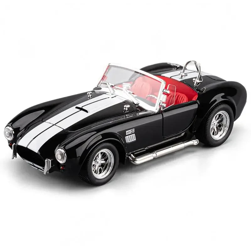 1:24 Ford Shelby Cobra 427 Roadster Die Cast Alloy Model With Sound And Light - ToylandEU