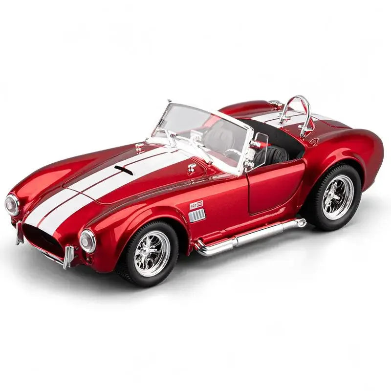 1:24 Ford Shelby Cobra 427 Roadster Die Cast Alloy Model With Sound And Light - ToylandEU