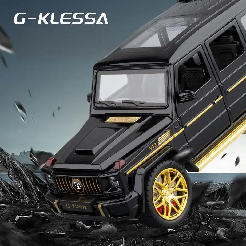 1 24 G63 RC Car Off Road SUV Alloy Diecast With Sound And Light Remote - ToylandEU