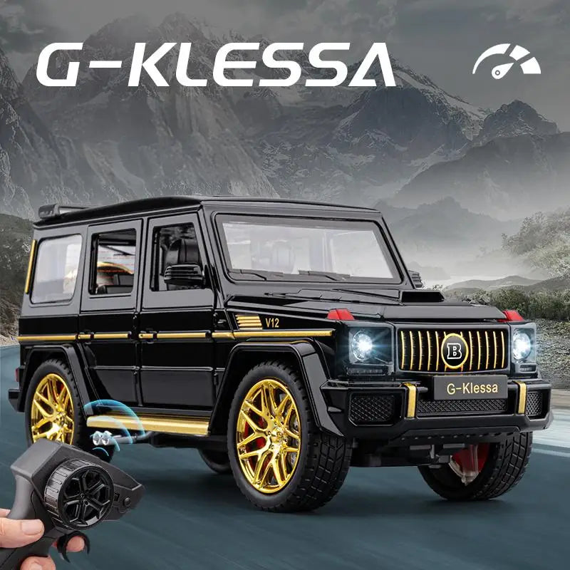 1 24 G63 RC Car Off Road SUV Alloy Diecast With Sound And Light Remote - ToylandEU